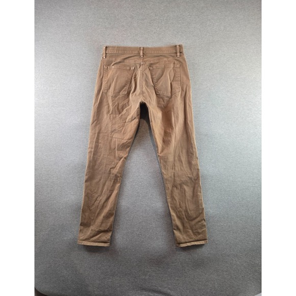 Flint & Tinder 365 Pants Mens 34x30 Brown Slim Fit Stretch Chino Huckberry - Picture 5 of 13